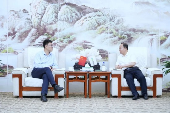 中国银行向导一行到必发7790集团开展走访交流活动